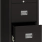 FireKing Patriot Vertical 4 Drawer Legal & Letter Fire Safe File Cabinet, Key Lock, 1 Hour Fire Rated UL Rated & Water Resistant, USA Made, Black