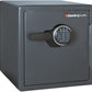SentrySafe Black Fireproof Safe with Digital Push Button Keypad, Home Safe For Money, Documents, and other Valuables, 1.23 Cubic Feet, SF123ES
