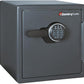 SentrySafe Black Fireproof Safe with Digital Push Button Keypad, Home Safe For Money, Documents, and other Valuables, 1.23 Cubic Feet, SF123ES