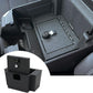 Center Console Safe Gun Safe, WASAI Premium In-vehicle Console Gun Vault Lock box Compatible with 2023-2025 Chevy Silverado 1500/GMC Sierra 1500, Electronic Keypad Lock.