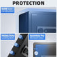 DAYI Biometric Fingerprint Safe Box, 3.0 Cubic Feet Home Safes with Fireproof Bag, Digital Touchpad Security Safe for Money Cash Documents, Dual Alarm System - DF-60 Pro