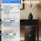 DAYI Biometric Fingerprint Safe Box, 3.0 Cubic Feet Home Safes with Fireproof Bag, Digital Touchpad Security Safe for Money Cash Documents, Dual Alarm System - DF-60 Pro
