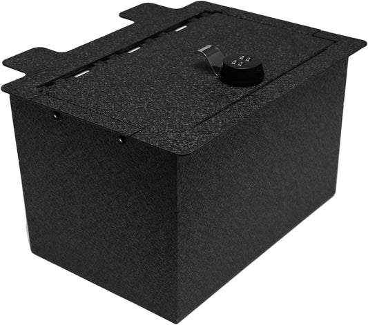 Center Console Safe Gun Safe, WASAI Premium In-vehicle Console Gun Vault Lock box Compatible with 2023-2025 Chevy Silverado 1500/GMC Sierra 1500, Electronic Keypad Lock.