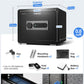 DAYI Biometric Fingerprint Safe Box, 3.0 Cubic Feet Home Safes with Fireproof Bag, Digital Touchpad Security Safe for Money Cash Documents, Dual Alarm System - DF-60 Pro