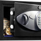 SentrySafe Safe with Digital Keypad Lock, DOJ-Certified Steel Safe with Interior Lining and Bolt Down Kit for Money, Jewelry, Electronics, 0.58 Cubic Feet, 8.7 x 13.8 x 9.7 Inches, X055