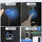 DAYI Biometric Fingerprint Safe Box, 3.0 Cubic Feet Home Safes with Fireproof Bag, Digital Touchpad Security Safe for Money Cash Documents, Dual Alarm System - DF-60 Pro