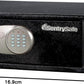 SentrySafe Safe with Digital Keypad Lock, DOJ-Certified Steel Safe with Interior Lining and Bolt Down Kit for Money, Jewelry, Electronics, 0.58 Cubic Feet, 8.7 x 13.8 x 9.7 Inches, X055